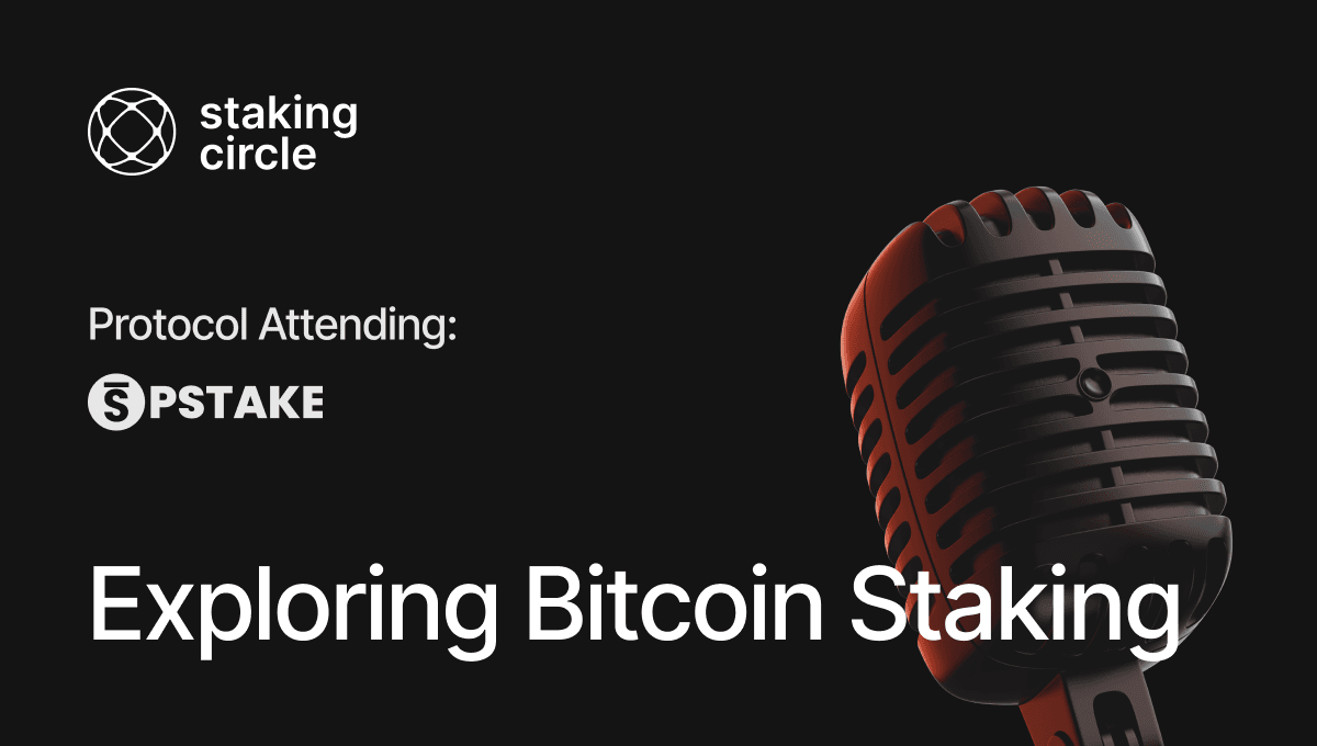 Exploring Bitcoin Staking w/ pStake